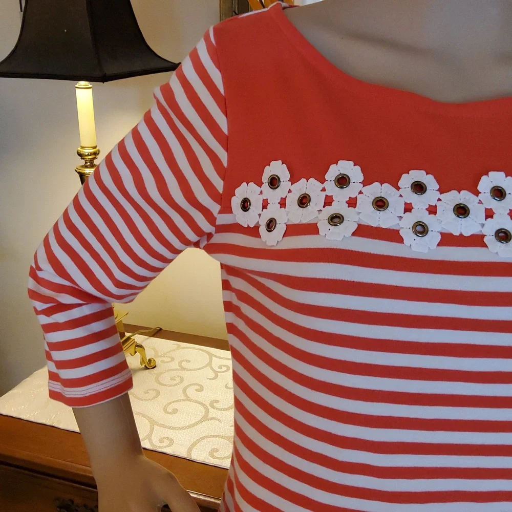 Embellished Stripe Top from Rafaella - Picture 3 of 10